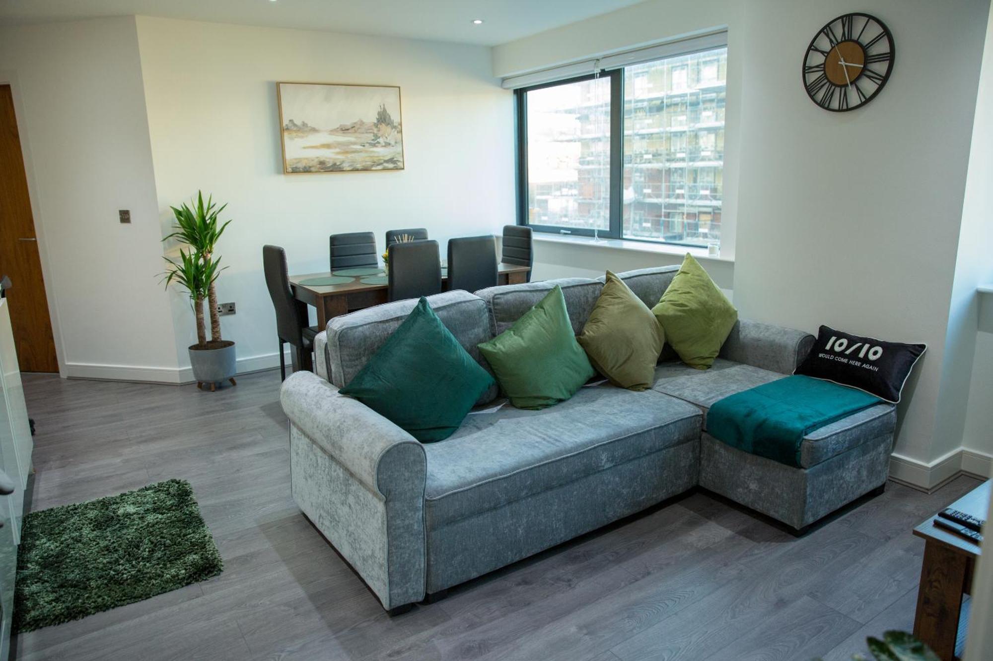 Sweet Stay, 2 Bed Apartment Birmingham Exterior foto
